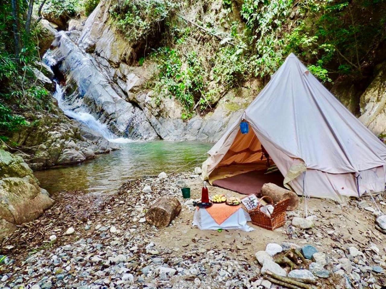 Glamping Finca Margaritas Pluma Hidalgo 外观 照片